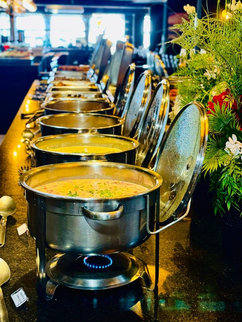 Massas no Buffet